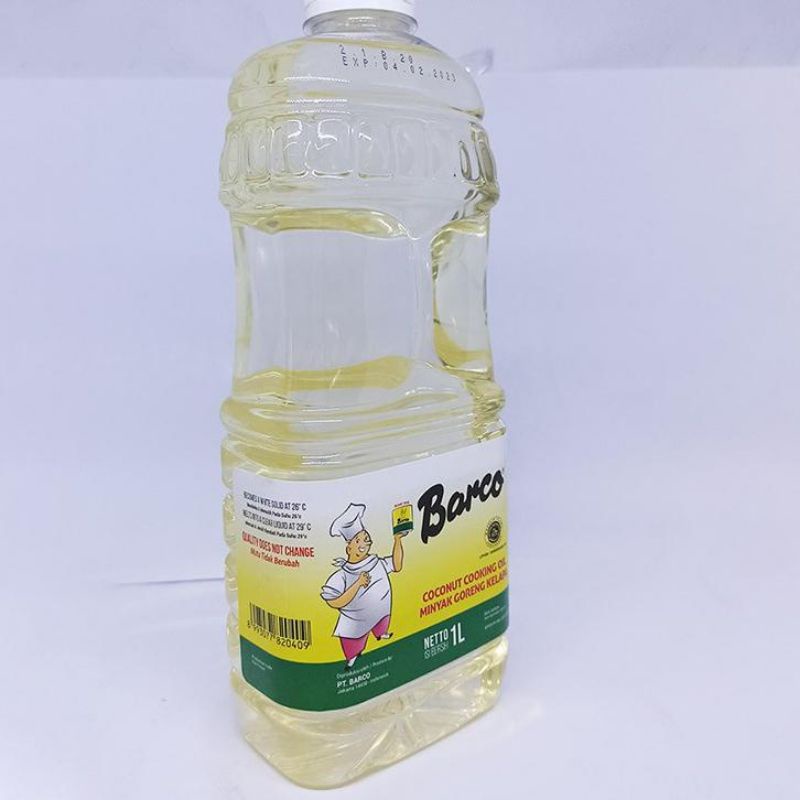 

Barco Minyak Kelapa Murni 1 Liter Botol