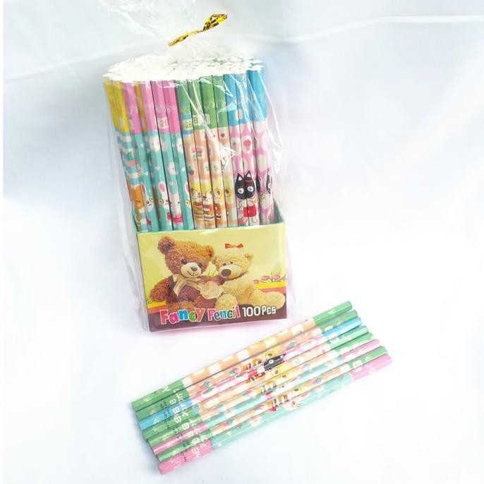 

Pensil Kayu 2B Fancy Isi 100 Pcs DISKON