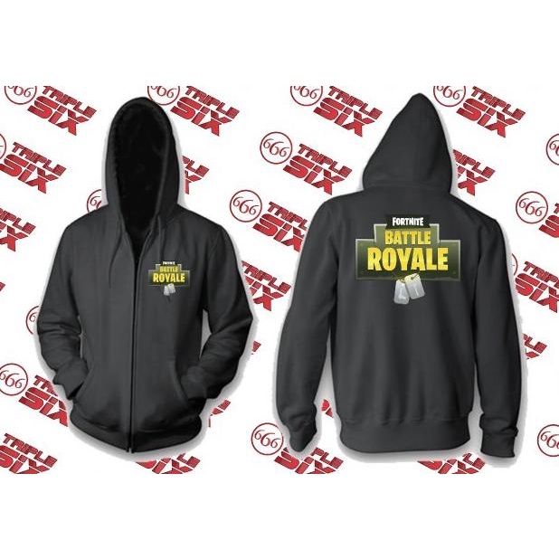 Jaket Hoodie Zipper Fortnite Battle Royale