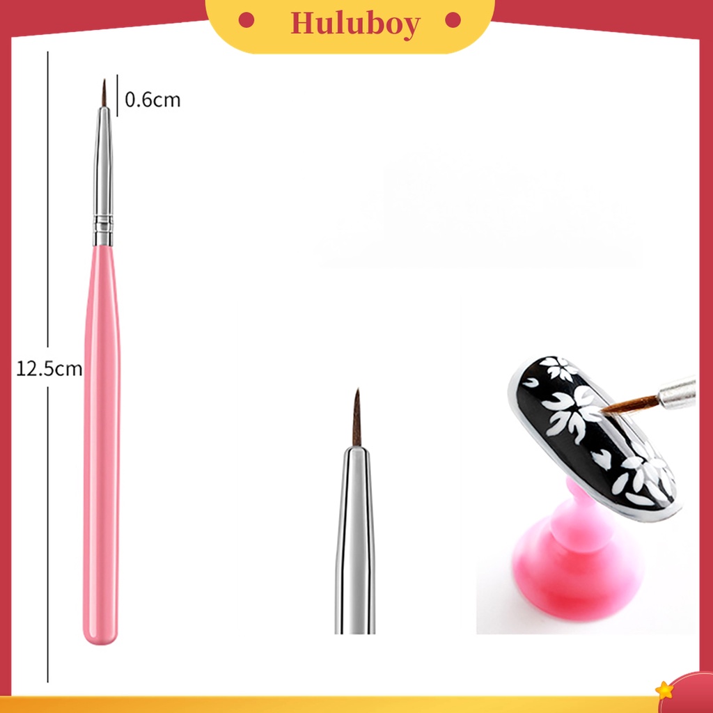 Huluboy Huluboy♡ 15pcs / Set Pen Perawatan Kuku Bahan Plastik Ramah Kulit Untuk Manicure