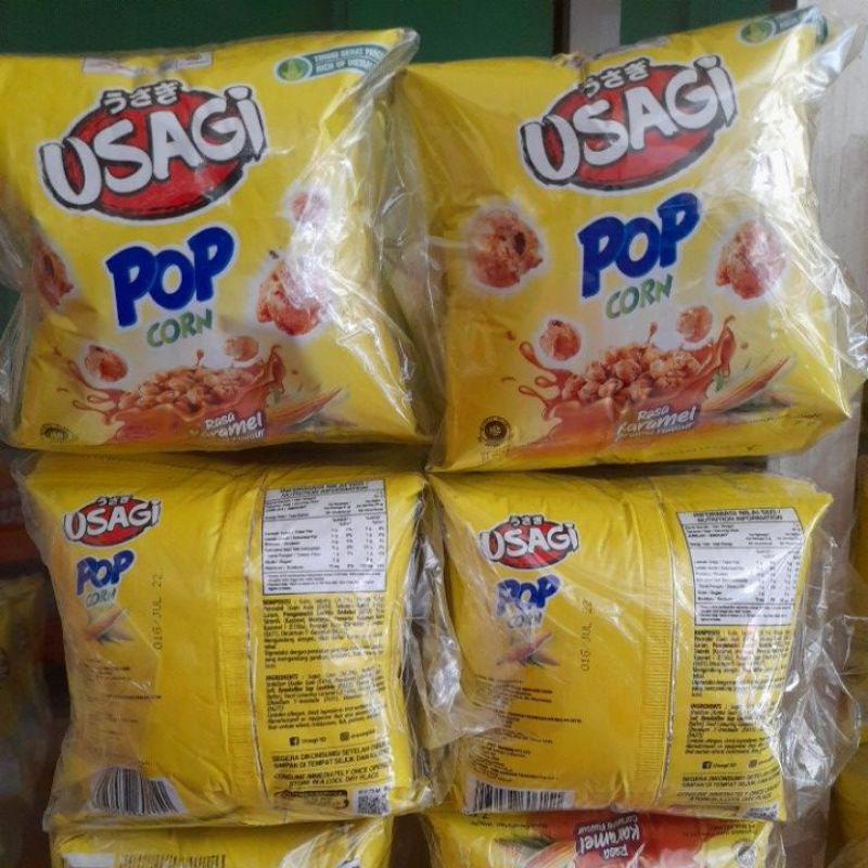 Usagi Pop Corn Caramel 1 Pack isi 10 pcs