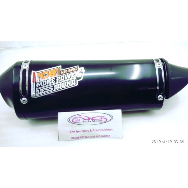 Knalpot Racing All New CB 150 R NOBI Neo 3 Bold Dual Sound