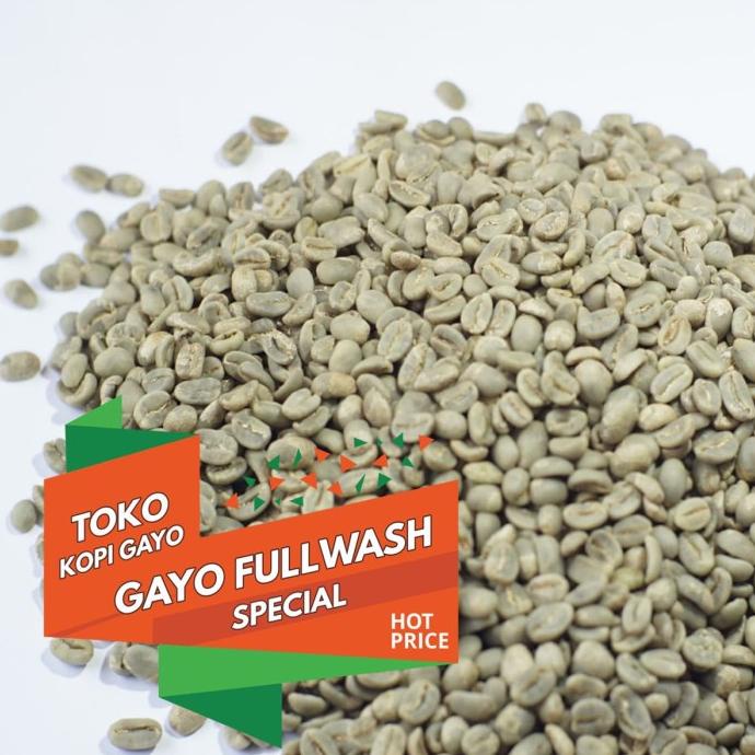 

Biji Kopi Aceh Gayo Arabika Proses Kering (Green Bean)