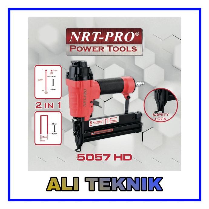 

NRT PRO 5057 HD Paku Tembak / Mesin Staples / Air Nailer 2 in 1