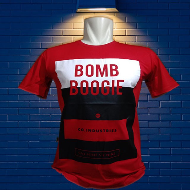 Wf Terbaru  termurah kaos  bombboogie  kaos  pria t shirt 