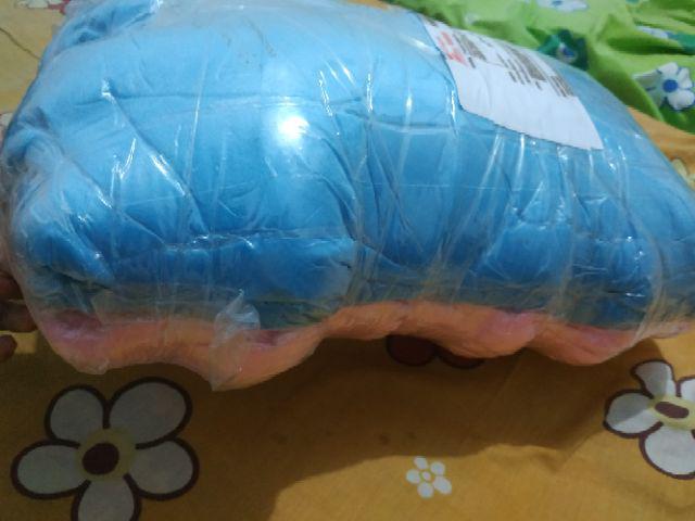 Bantal Foto 50x35 Bahan Velboa Free Edit