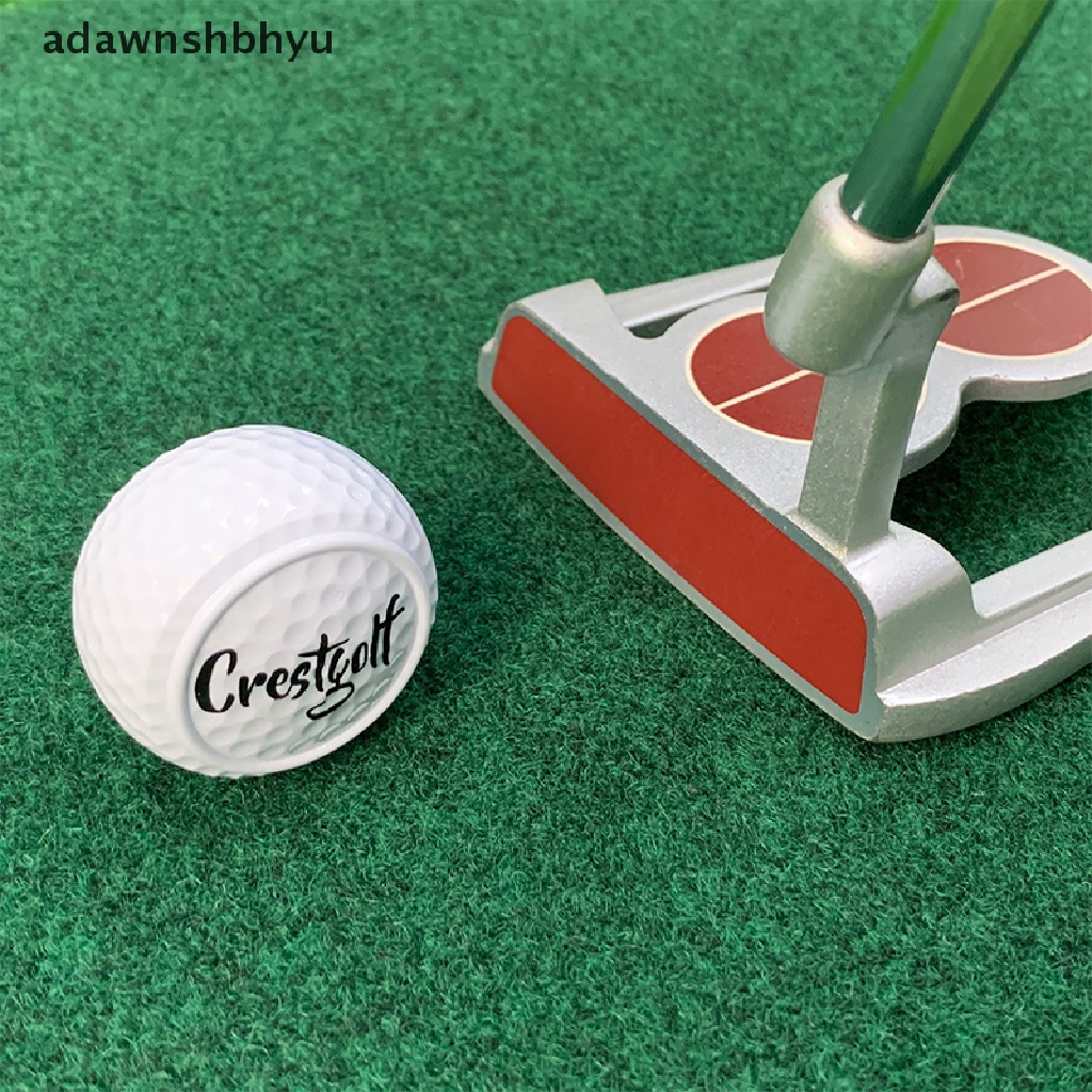 Adawnshbhyu 1pc Bola Golf Golf Untuk Pemula Bola Dua Lapis Driving Range Practice Ball