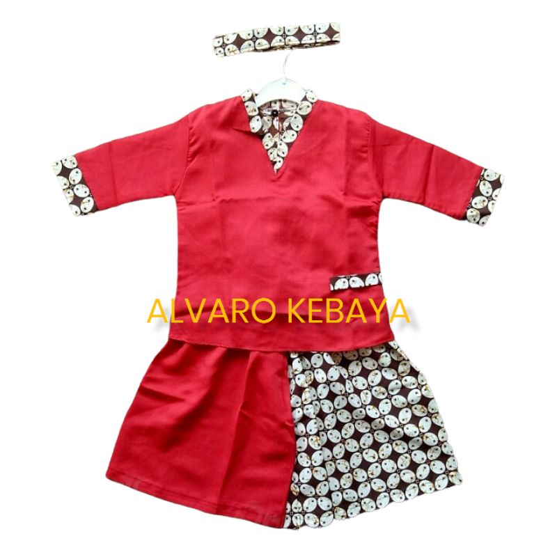 Set kulot anak batik baju setelan anak perempuan cantik murah jogja