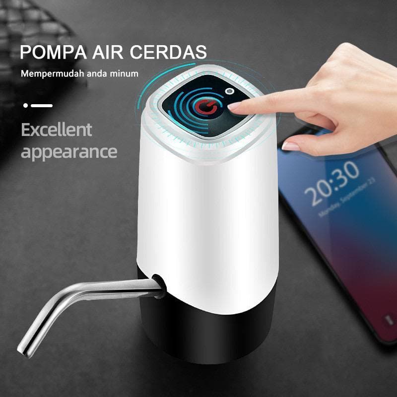JT - Pompa Air galon Elektrik Listrik Portable Water Electric Pump Charge Pompa Air