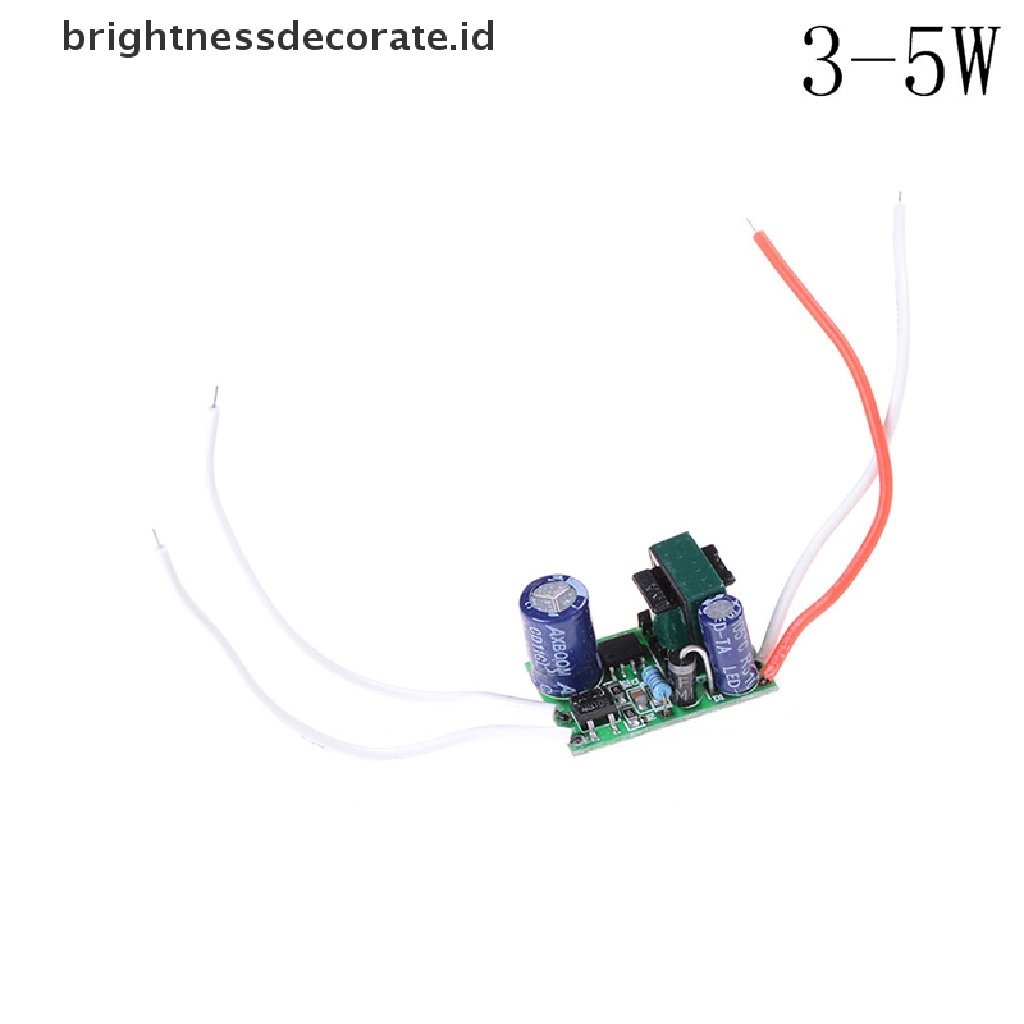 Power Supply Input Driver Led 1-36w Ac100-265V Arus Konstan Untuk Lampu