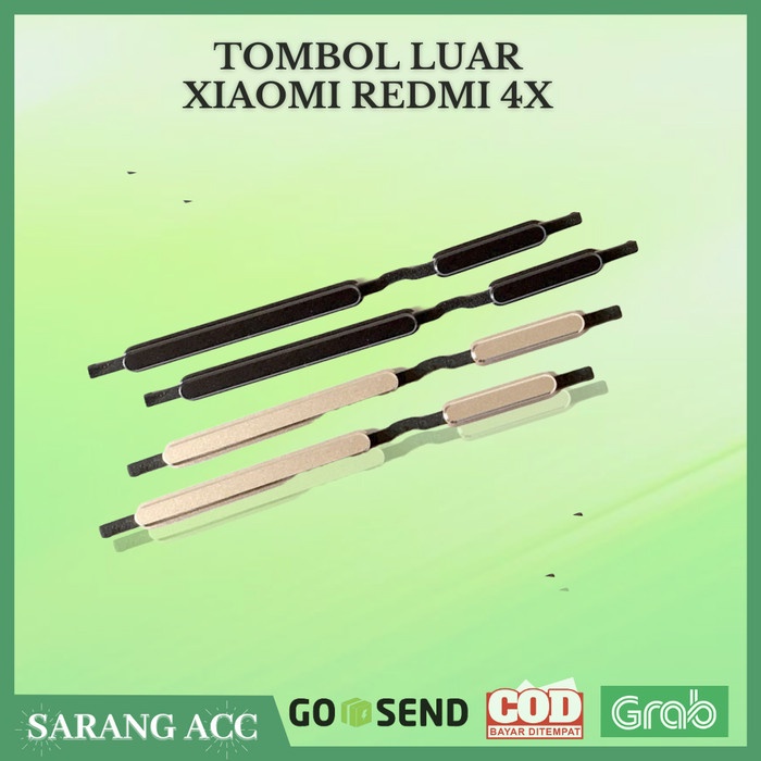 tombol on off redmi 4x tombol luar redmi 4x - GOLD