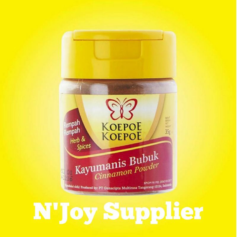 

Kayu Manis Bubuk 35 Gr Cinnamon Powder Koepoe Koepoe