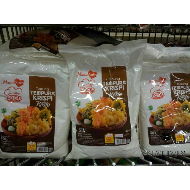 

MamaSuka Tepung Tempura Krispi ala Resto 900 Gram