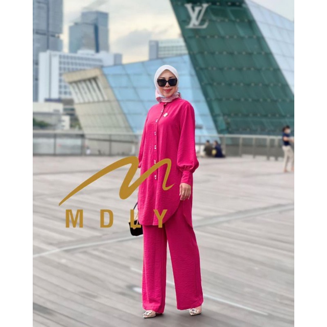 Stelan Wanita Terbaru Zahira Lux Set by mdly