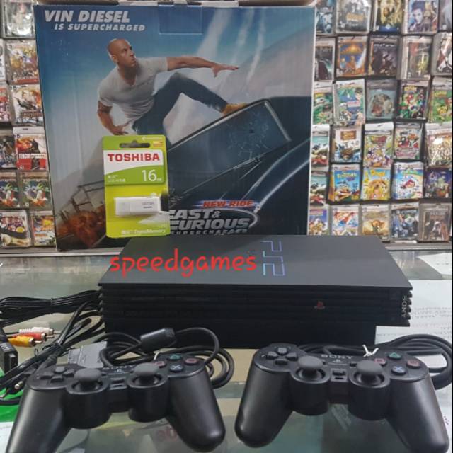 PS2 Ori Playstation 2  Matrix fullset Lengkap Tinggal Pakai