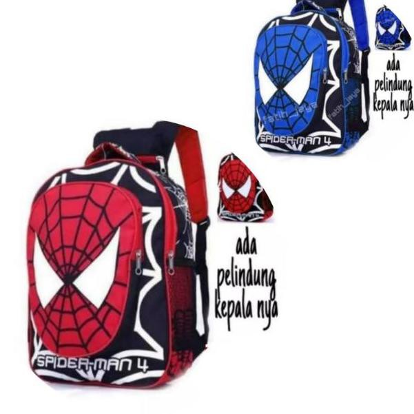 Tumbas. Tas Spiderman Tas Anak Sekolah Sd Backpack Anak Spiderman Tas Anak Sekolah Spiderman
