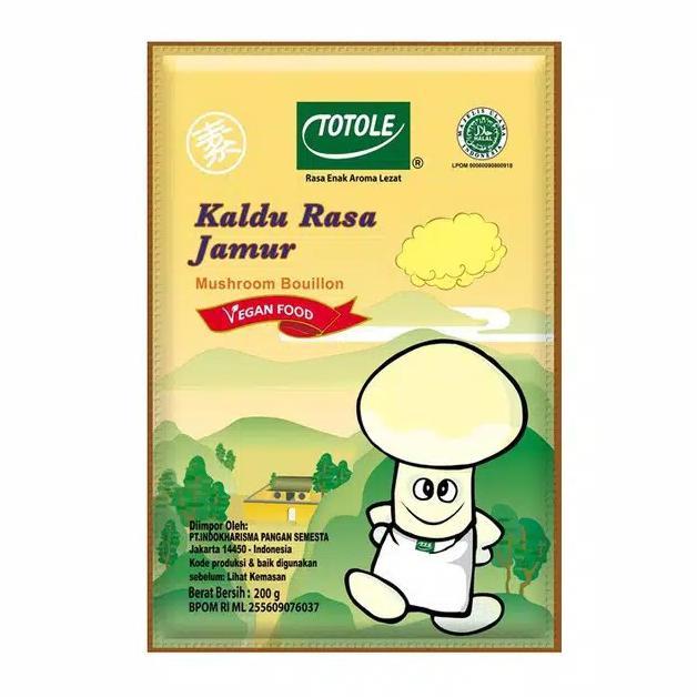 

COD (GROSIR) TOTOLE KALDU JAMUR 200 GRAM (1 DUS ISI 40PCS) HALAL MUI BPOM BUMBU & BAHAN MASAKAN