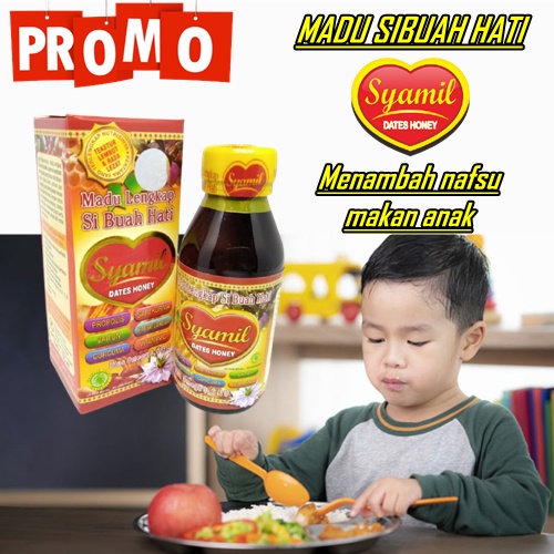 

PROMO Madu penambah nafsun makan anak dan daya tahan tubuh Madu syamil buah hati dates honey ORIGINAL