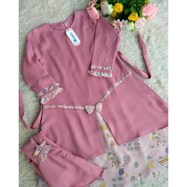 Baju anak terbaru Gamis anak Oidokids inayah