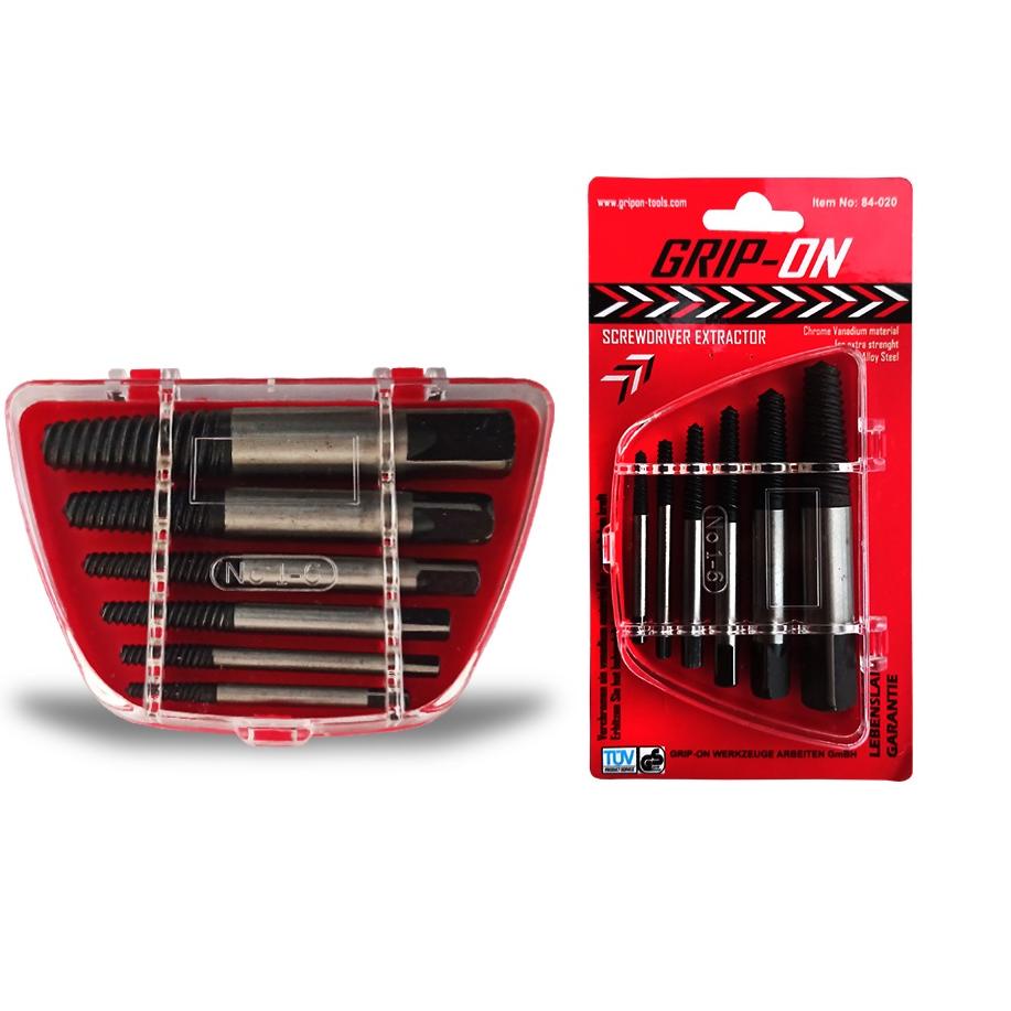 GRIP-ON TAP BALIK SET / SCREW EXTRACTOR SET 6 PCS パ
