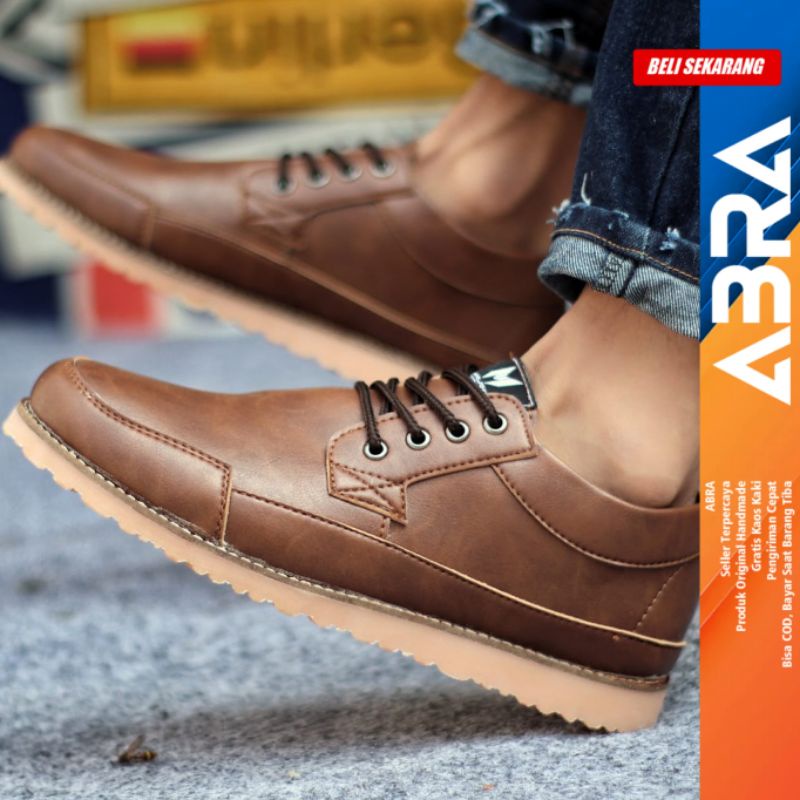 TARANTULA- Sepatu Formal Pria Sepatu Pria Casual Kerja Pantofel Kulit Pu Cowo/Cowok