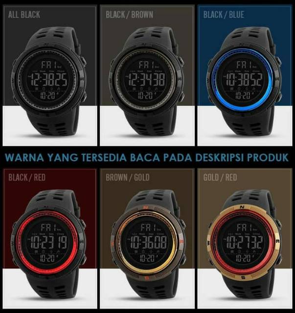 Jam tangan pria waterproof, anti air