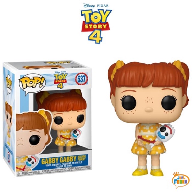 Funko Pop Gabby Gabby Holding Forky - Toy Story 4