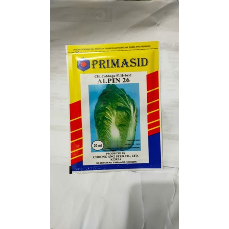 benih sawi putih ALPIN 26 PRIMASID 20ml