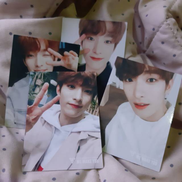 SALE SEVENTEEN JAPAN DEBUT SHOWCASE TRADING CARD WE MAKE YOU - DK DOKYEOM SEOKMIN