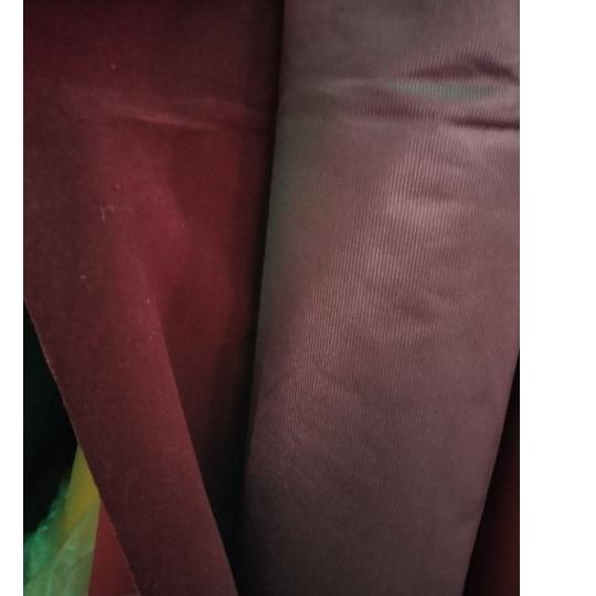 «BRAND» kain bahan bludru kabulon kain lapisan kotak perhiasan /bahan peci/kain bludru metran terbar