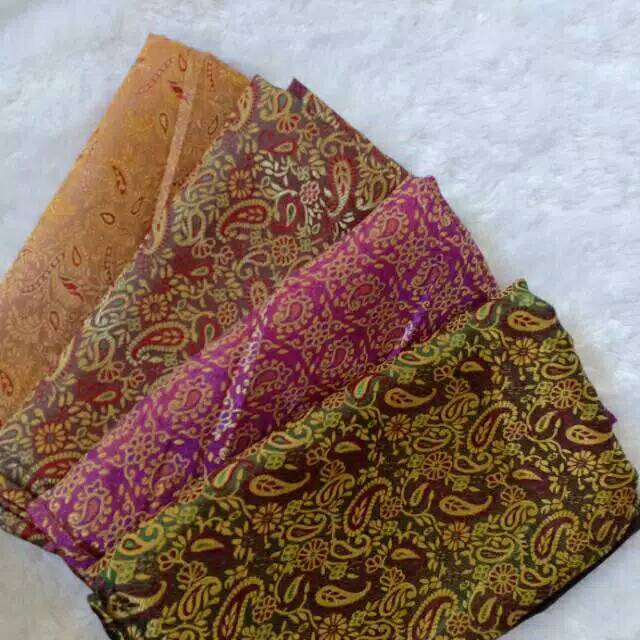 Rok lilit songket / Rok lilit etnik songket instan