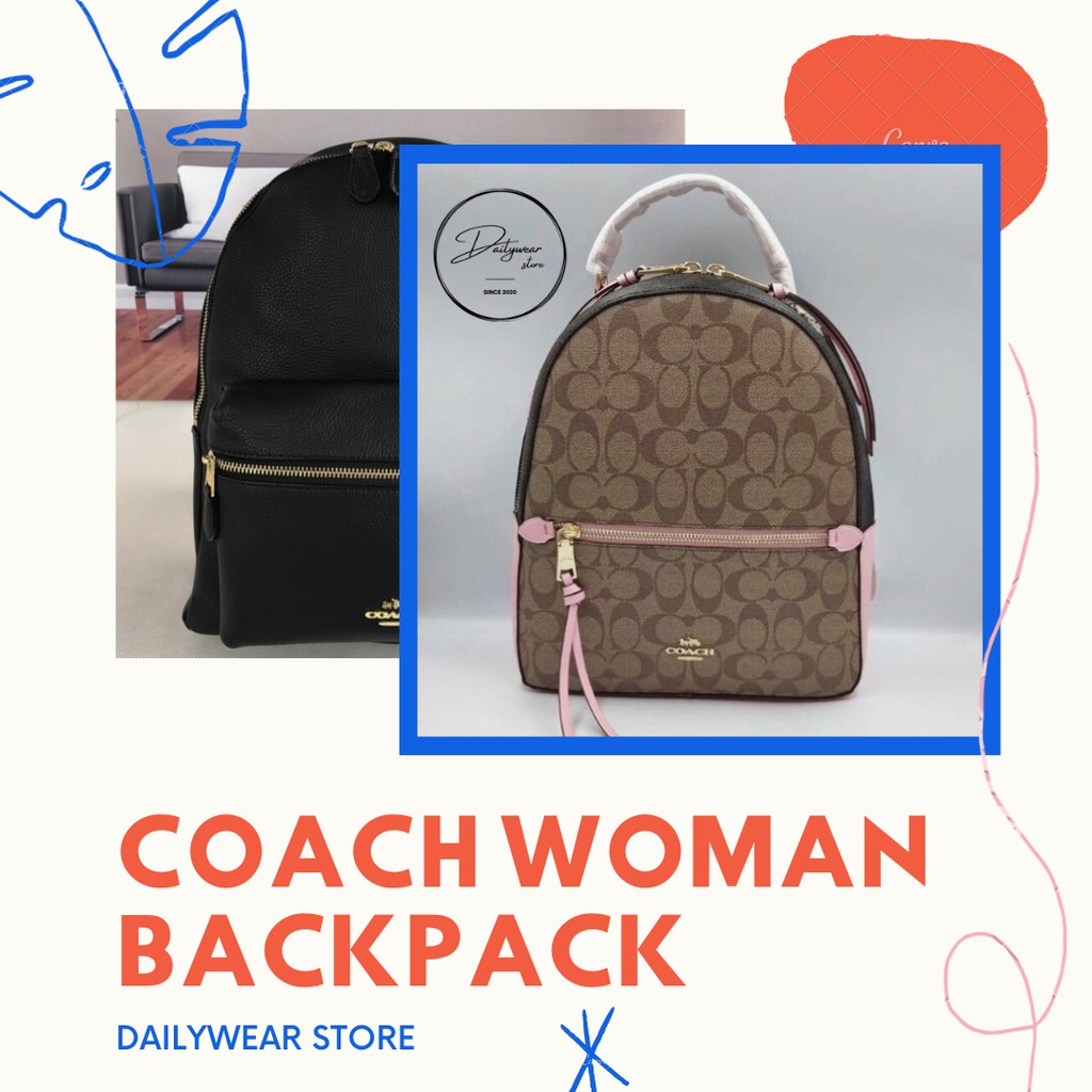 COACH Women Backpack / Tas Ransel Wanita / Original / Murah / Gratis Ongkir