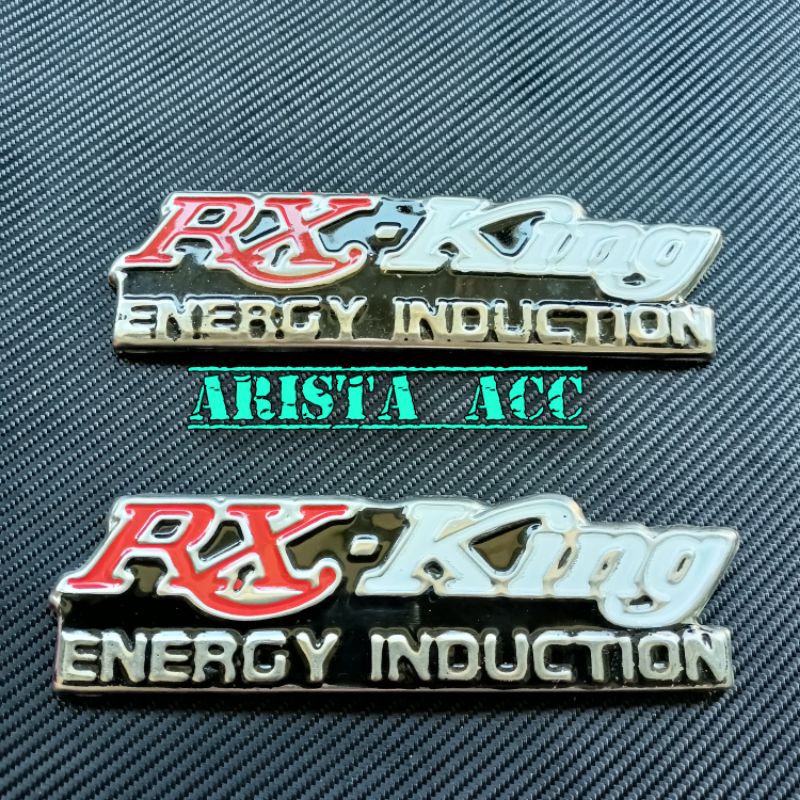 Emblem Logo bok aki RX-King emblem bok aki rx king stainless