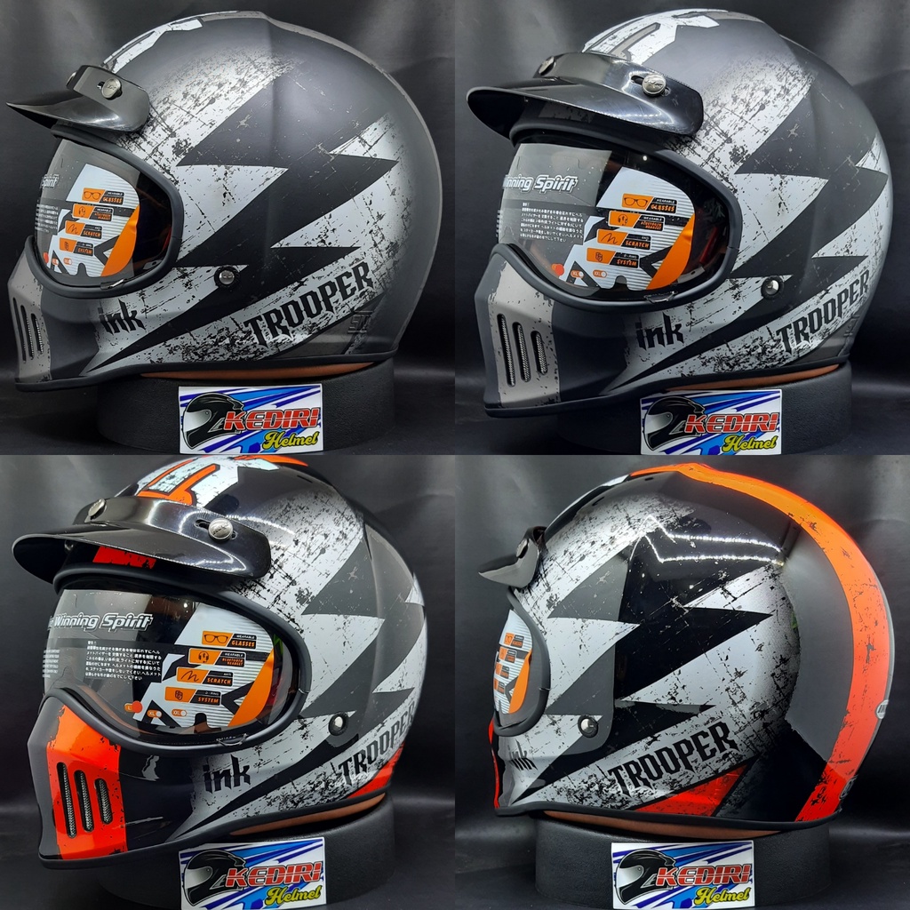 Helm INK TROOPER motif original troper cakil tropper