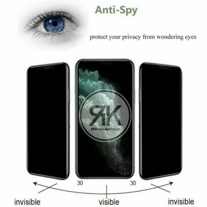 SCREEN PROTECTOR CERAMIC MATTE ANTI SPY REALME C2 A1K - FA