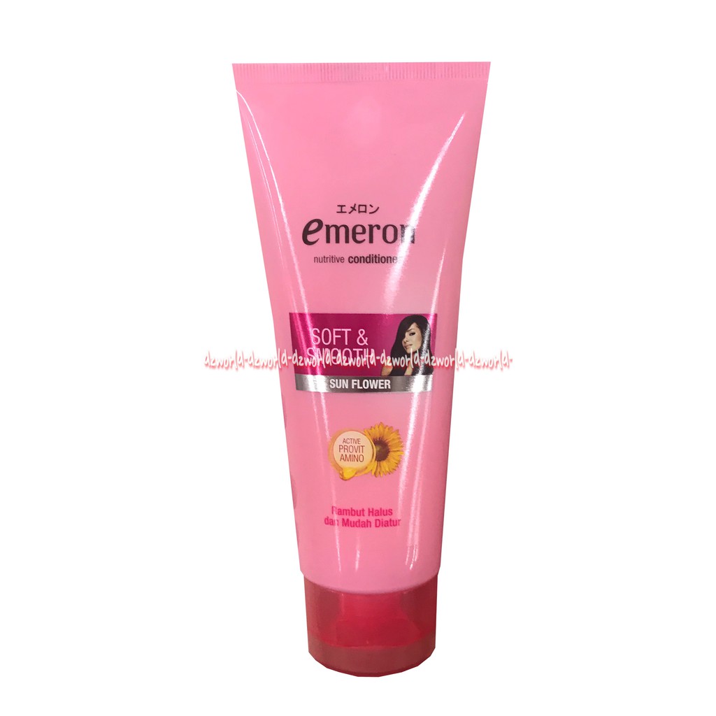 Emeron Conditioner Soft &amp; Smooth Menjadikan Rambut Lembut &amp; Mudah Diatur Komdisioner 170mL