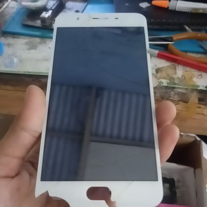 lcd Oppo f1s original copotan