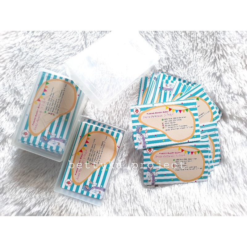 

KARTU NAMA - KARTU BEROBAT - KARTU NAMA BIDAN DOKTER KLINIK