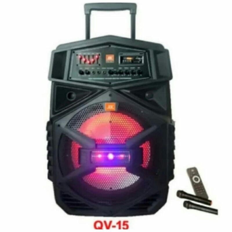DISTRIBUTOR Grosir SPEAKER PORTABLE JDL QV-15 QV15 BLUETOOTH Garansi resmi