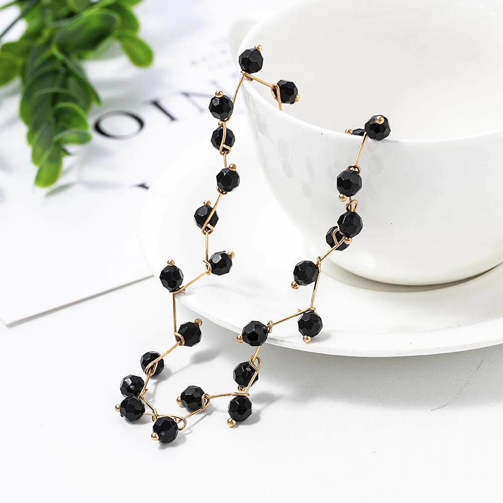 Simulated Pearl Clavicle Chain / Bride Wedding Choker Necklace / Fashion Simple Short Necklace /Elegant Crystal  Clavicle Necklace /Personality Beach Chain Necklace