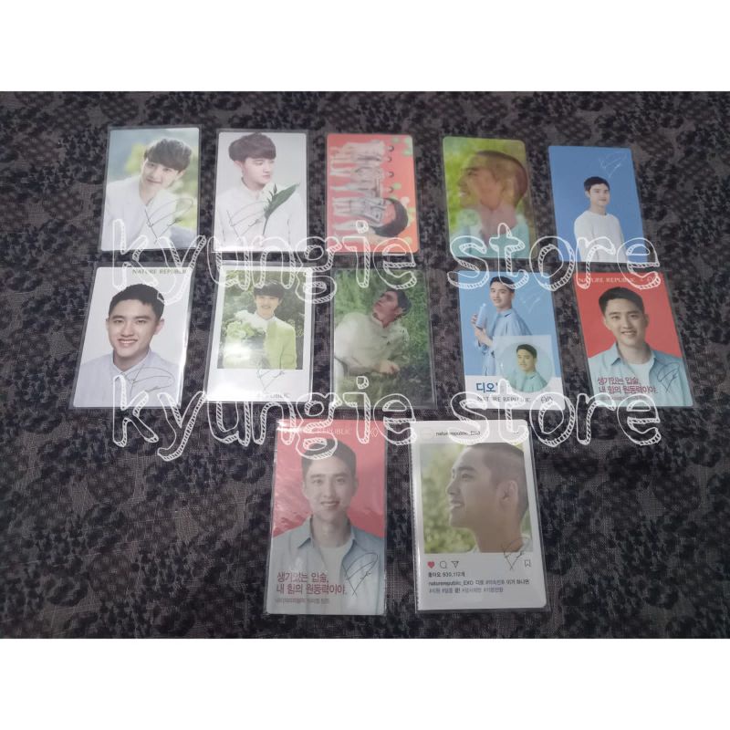 Photocard Nature Republic D.O Kyungsoo (Official)