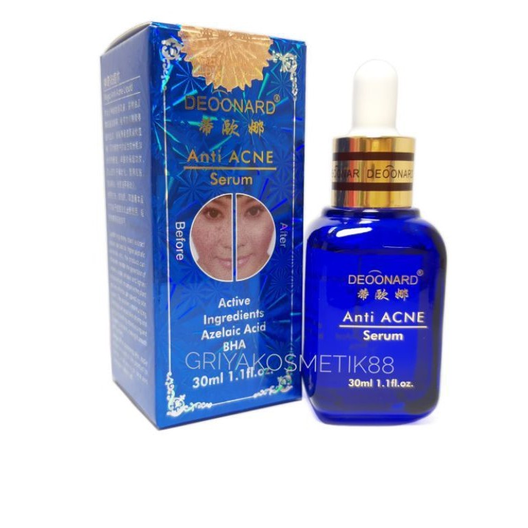 SERUM DEONARD BIRU ANTI ACNE ORIGINAL