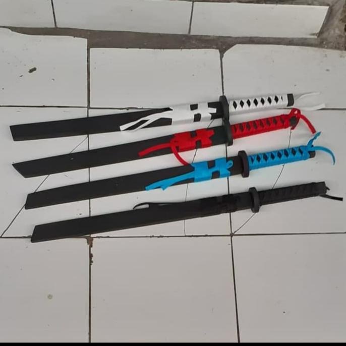 katana bokken mainan pedang kayu wooden sword katana fb samurai