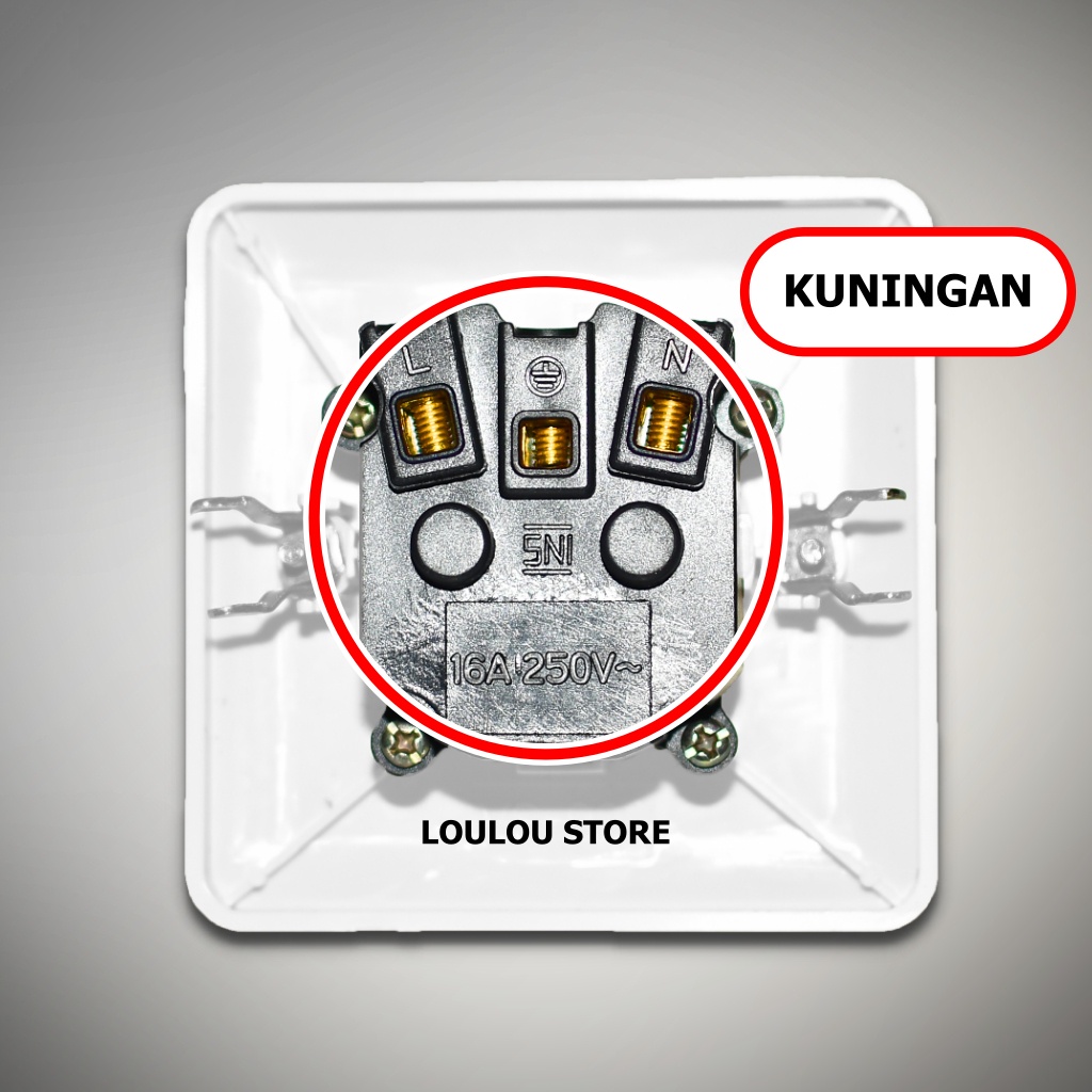 Stop Kontak Inbow Tanam Dinding Tembok VISICOM VS900 VS 900 VS-900