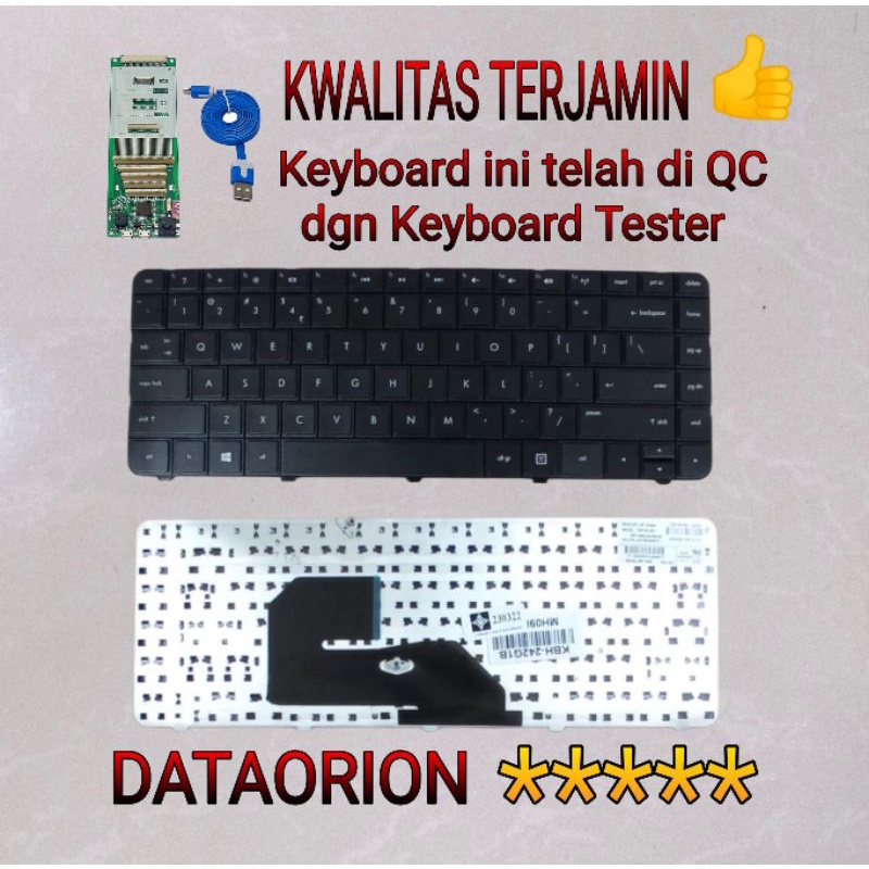 Keyboard HP 242 G2 242-G1 242-G2 246-G1G2 G3 hitam