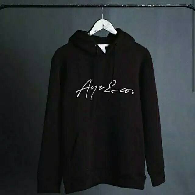 HOODIE AYE N CO DENGAN VARIAN WARNA FULL CATOON FLECEE