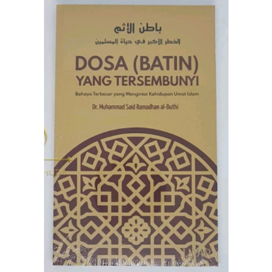 

dosa batin yang tersembunyi dr muhammad said ramadhan al buthi