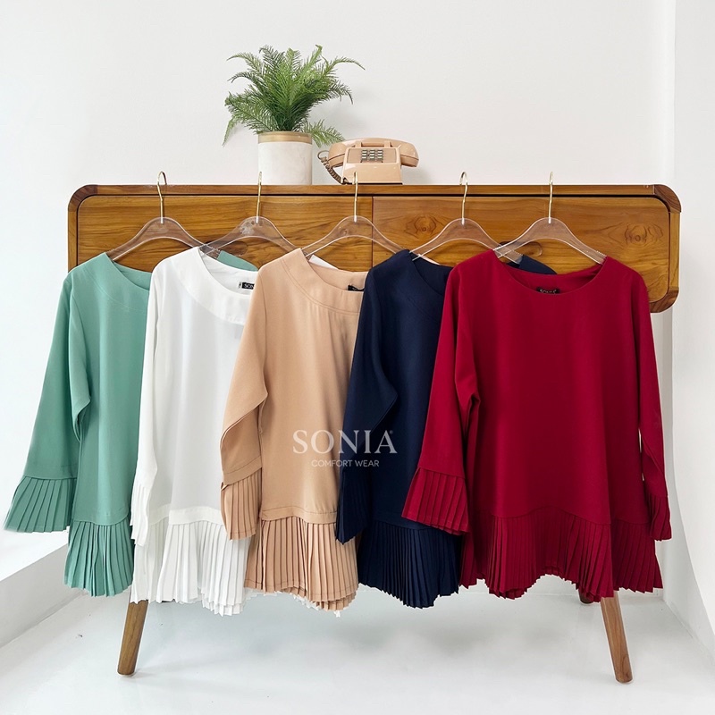 Blouse Jumbo Blouse Putih Blouse Wanita Import Blouse Wanita Putih Blouse Wanita Jumbo Real Pict D6W