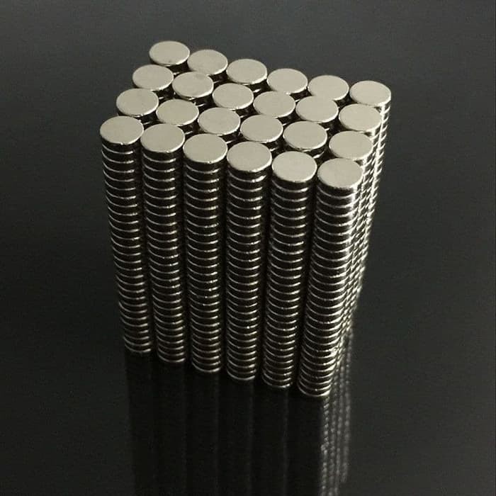 Magnet Daya Rekat Kuat - Round Neodymium 4X2mm (10pcs)