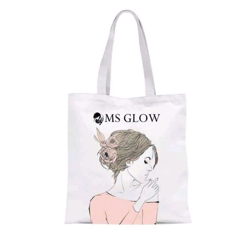 Totebag Ms Glow Putih